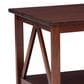 Linon Home Decor Trenton Coffee Table in Antique Tobacco, , large