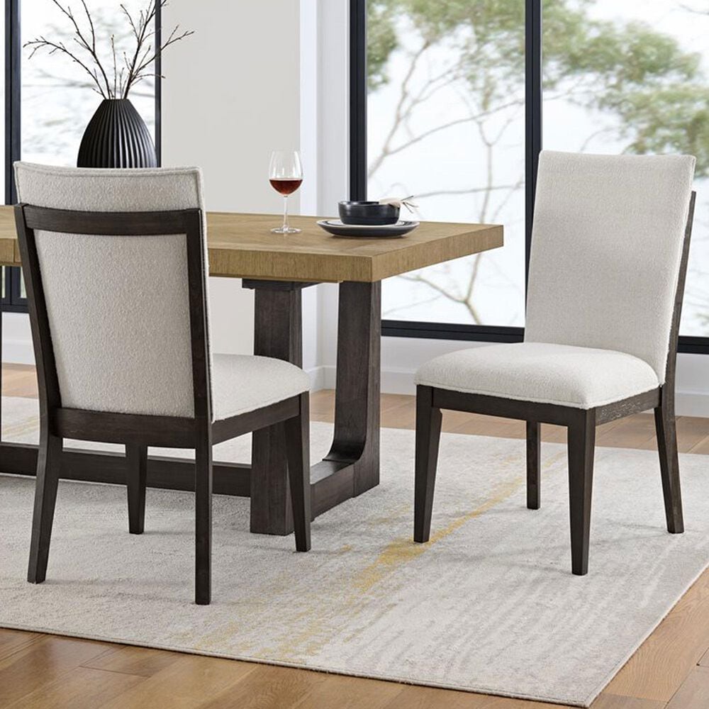 Emerald Home Furnishings Sutton Place Side Chair in Cocoa &#40;Set of 2&#41;, , large