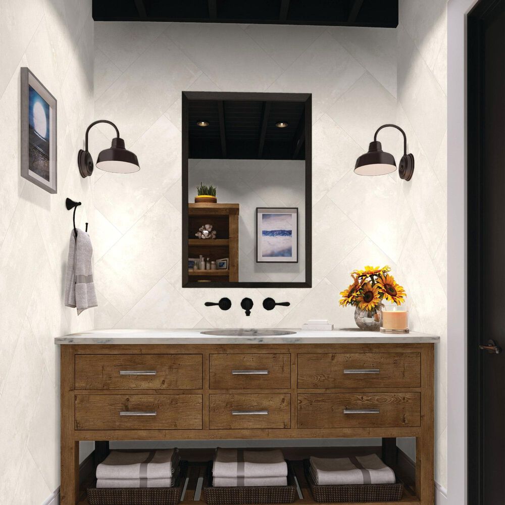 Dal-Tile Urbanize White UB02RCT1224MTJ1 12&quot; x 24&quot; Porcelain Tile, , large