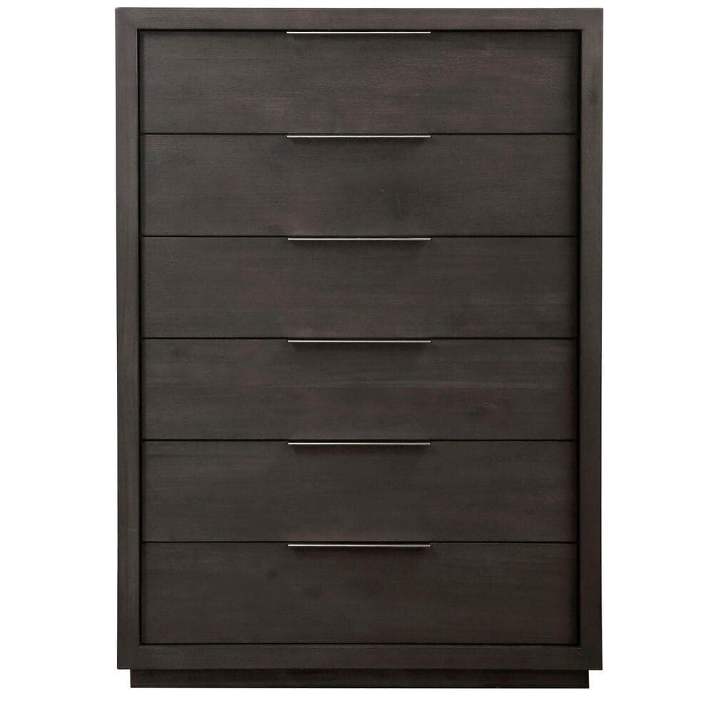 Living Essentials Oxford 6 Drawer Dresser in Basalt Grey, , large