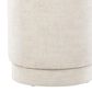 Lumisource Marla Upholstered Vanity Stool in Cream, , large