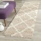 Safavieh Dallas Shag SGD257D-210 2"3" x 10" Beige/Ivory Runner, , large