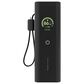 ReelCharge 27,000 mAh Power Bank with Integrated Cable and Smart Display in Charcoal, , large