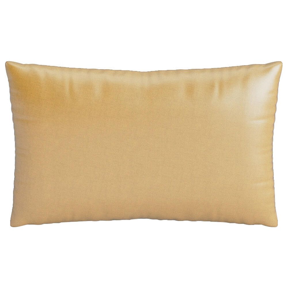 Ann Gish Duchess 18" x 12" Lumbar Throw Pillow in Antique Gold, , large