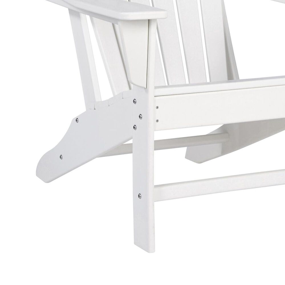Ashley Sundown Treasure Adirondack Chair in White, , large