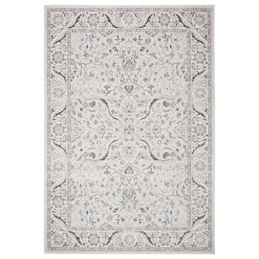 Safavieh Isabella  5"3" x 7"6" Light Grey and Cream Area Rug, , large