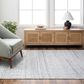 Surya Pompei Charcoal, Black, White, Light Slate, Beige and Teal 10" x 14" Area Rug, , large