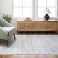 Surya Pompei Charcoal, Black, White, Light Slate, Beige and Teal 10" x 14" Area Rug, , large