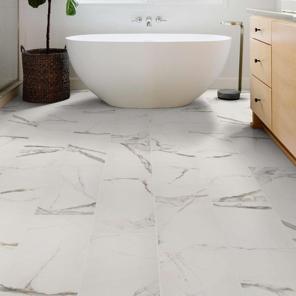 Shaw Casino Calacatta 12&quot; x 24&quot; Porcelain Tile, , large