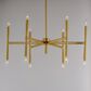 Maxim Lighting Rome 12-Light Chandelier in Satin Brass, , large