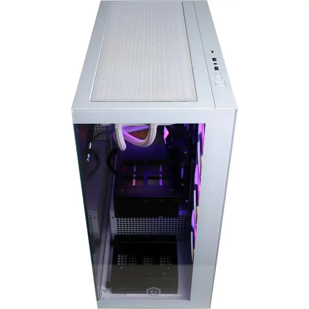 CyberPowerPC Gamer Supreme Gaming Desktop PC | Intel Core Ultra 9 285K - 64GB RAM - NVIDIA GeForce RTX 5080 Graphics - 4TB SSD in White, , large
