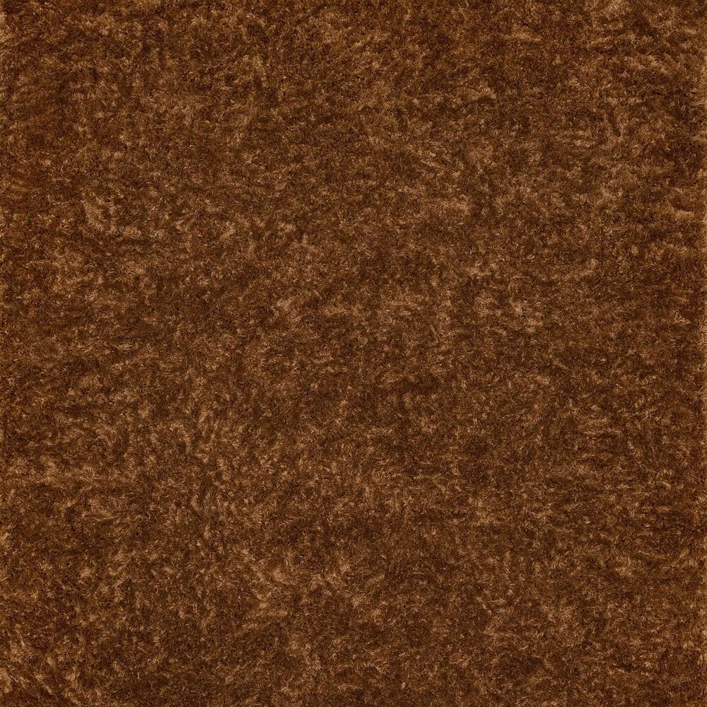 Karastan Billow Shag 10&#39; x 13&#39; Rust Area Rug, , large