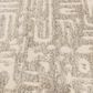 Central Oriental Stonington Armonia 5" x 7"6" Coconut and Lace Area Rug, , large