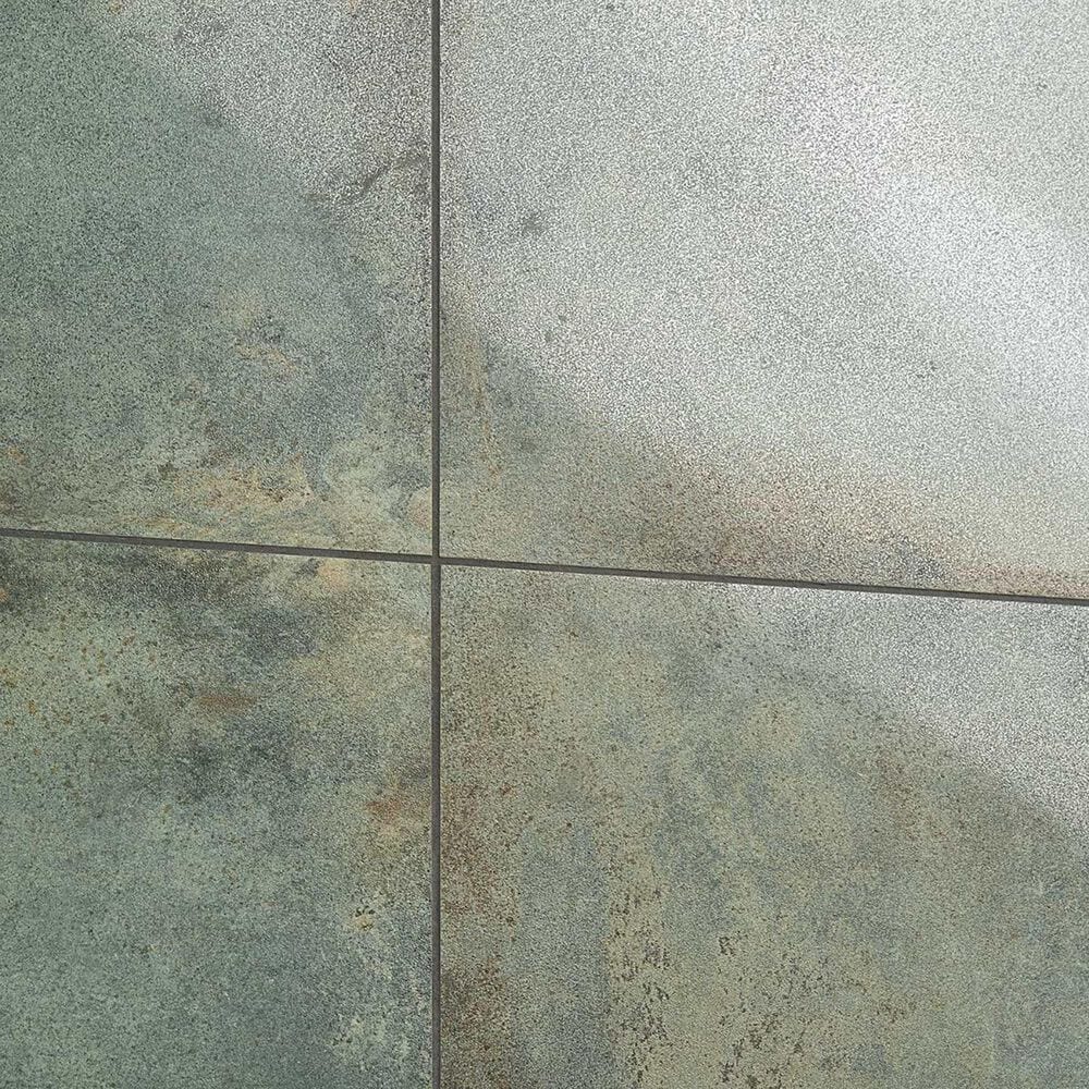 Soho Studio Angela Harris San Francisco Aquamarine 12" x 24" Semi-Polished Porcelain Tile, , large