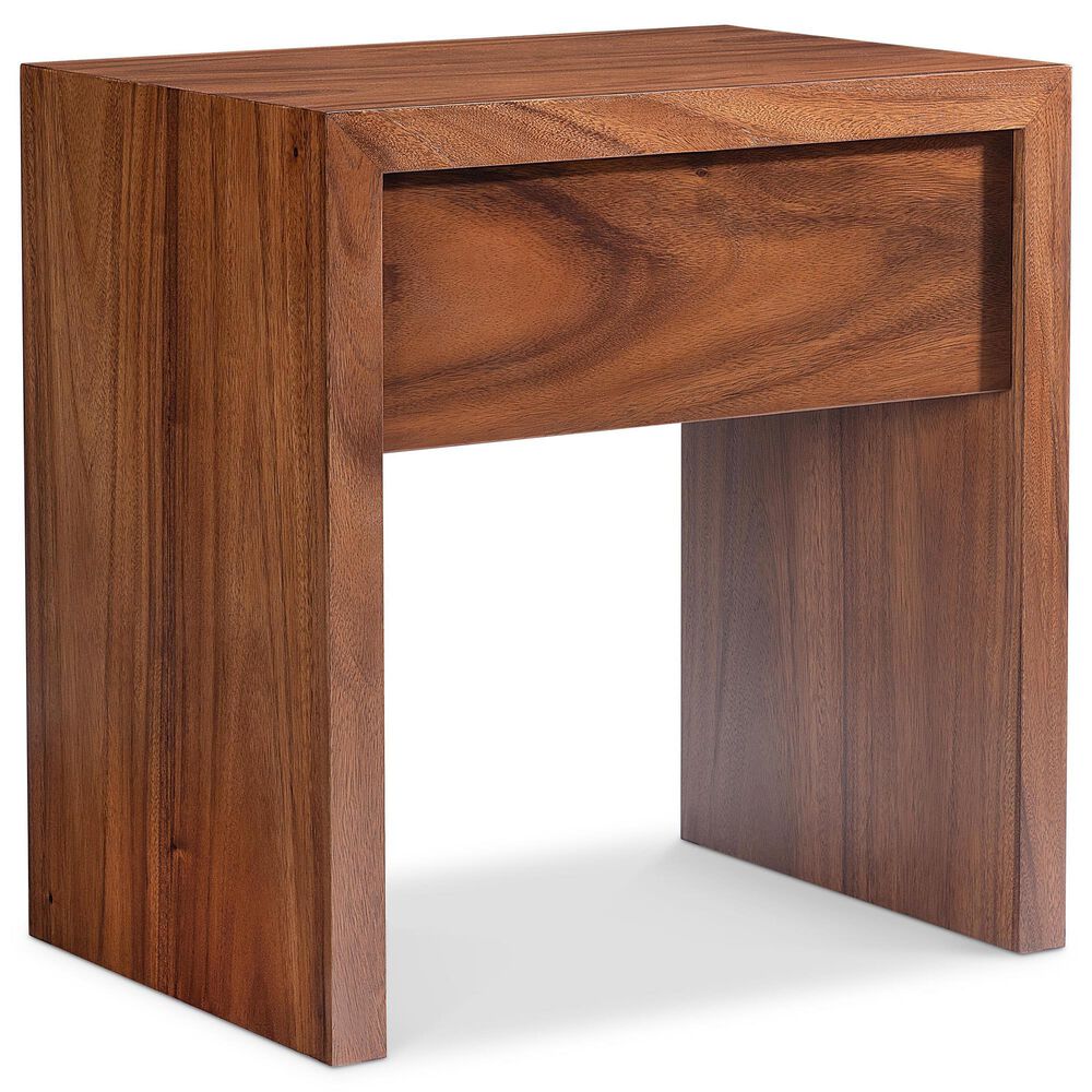 Bernhardt Brasea 1 Drawer Nightstand in Lume with USB Ports, , large