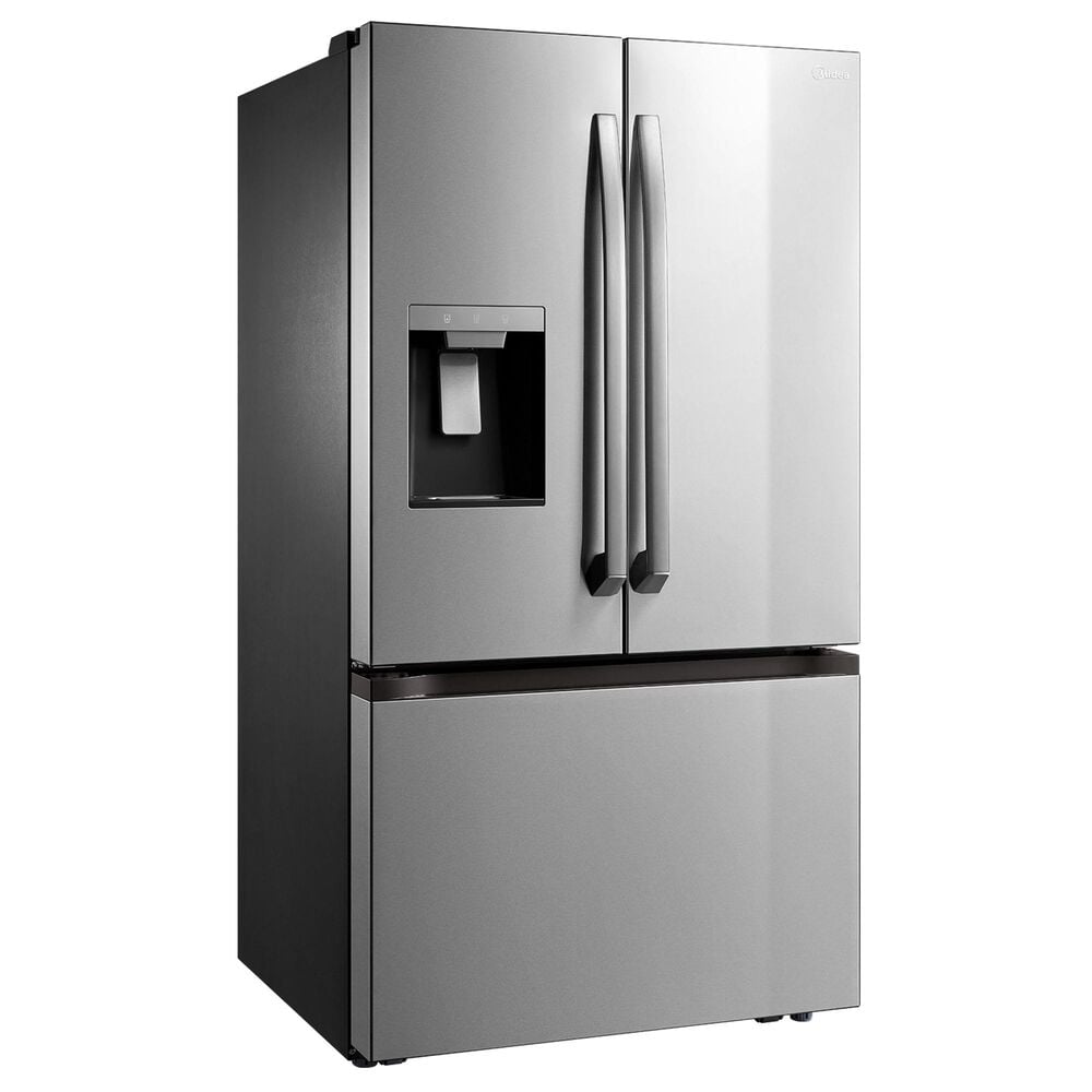 Midea 29.3 Cu. Ft. French Door Refrigerator in Stainless Steel, , large
