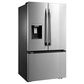 Midea 29.3 Cu. Ft. French Door Refrigerator in Stainless Steel, , large