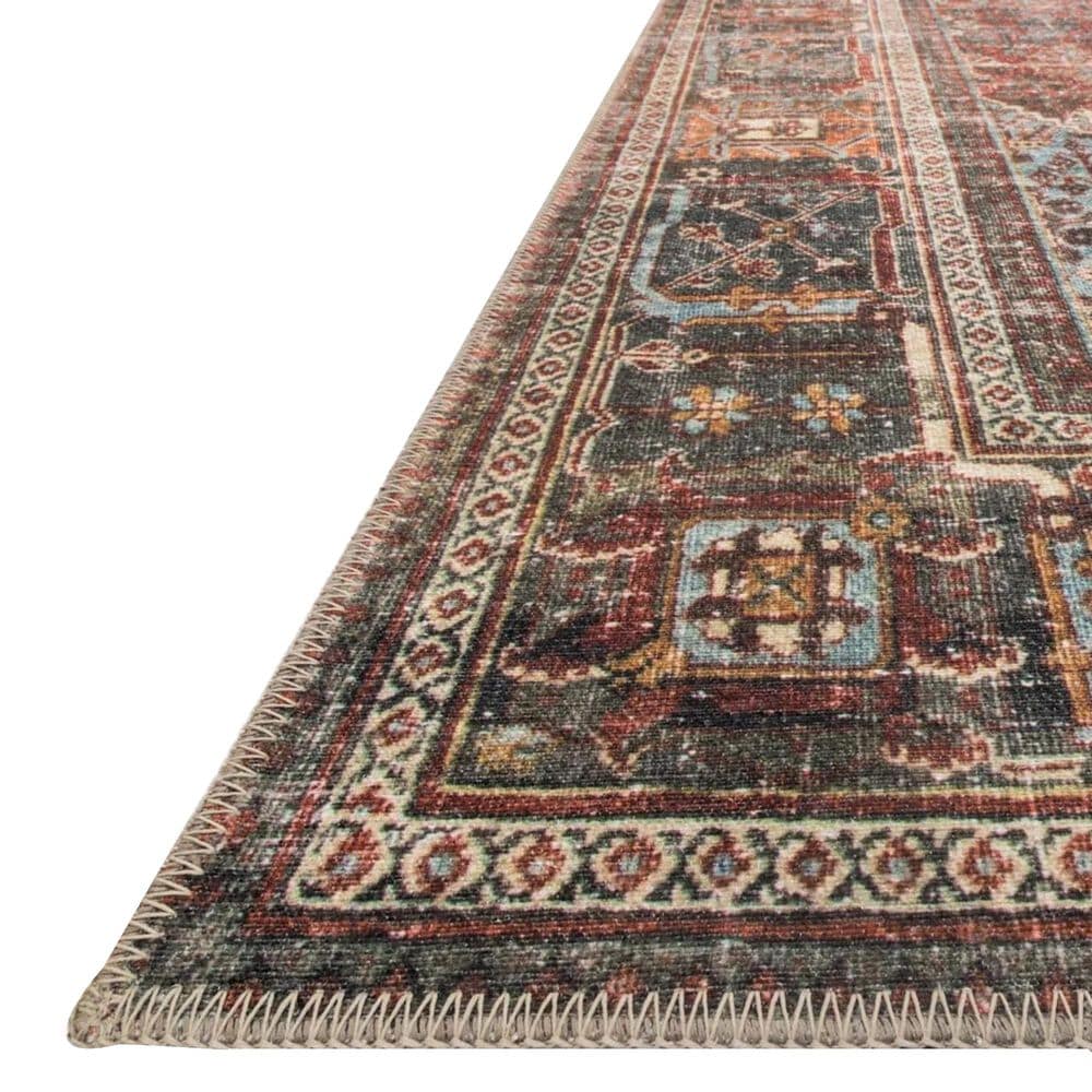 Loloi Loren LQ-13 8&#39;4&quot; x 11&#39;6&quot; Brick and Midnight Area Rug, , large