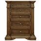 Millenium Frantanna 5 Piece California King Panel Storage Bedroom Set in Brown, , large