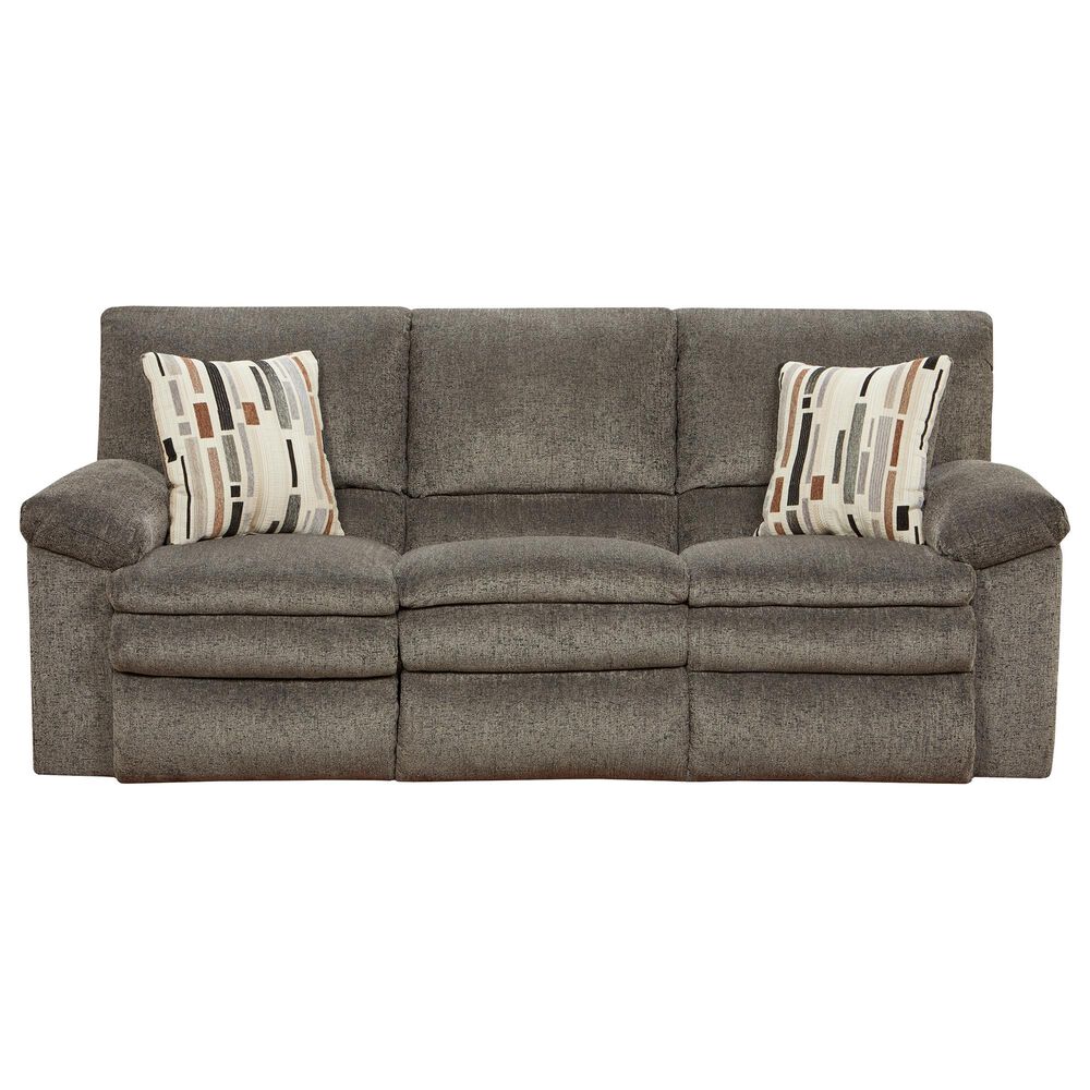 Catnapper Tosh Manual Reclining Sofa in Pewter, , large