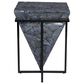 Maple and Jade Frame Accent Table in Grey and Black, , large