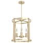Hunter Astwood 16" 4-Light Chandelier in Alturas Gold, , large