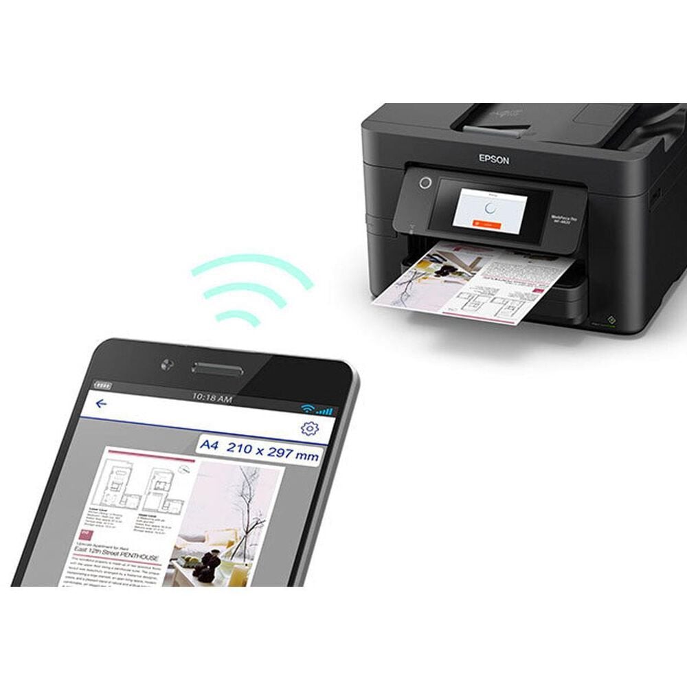 Epson WorkForce Pro Wireless All-In-One Printer in Black, , large