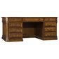 Hooker Furniture Tynecastle Executive Desk in Warm Chestnut, , large
