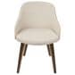 LumiSource Bacci Accent Chair in Cream, , large