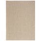 Nourison Courtyard Jute and Ivory 6" x 9" Indoor/Outdoor Area Rug, , large