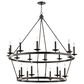 Hudson Valley Lighting Allendale 20-Light Chandelier in Aged Brass and Old Bronze, , large