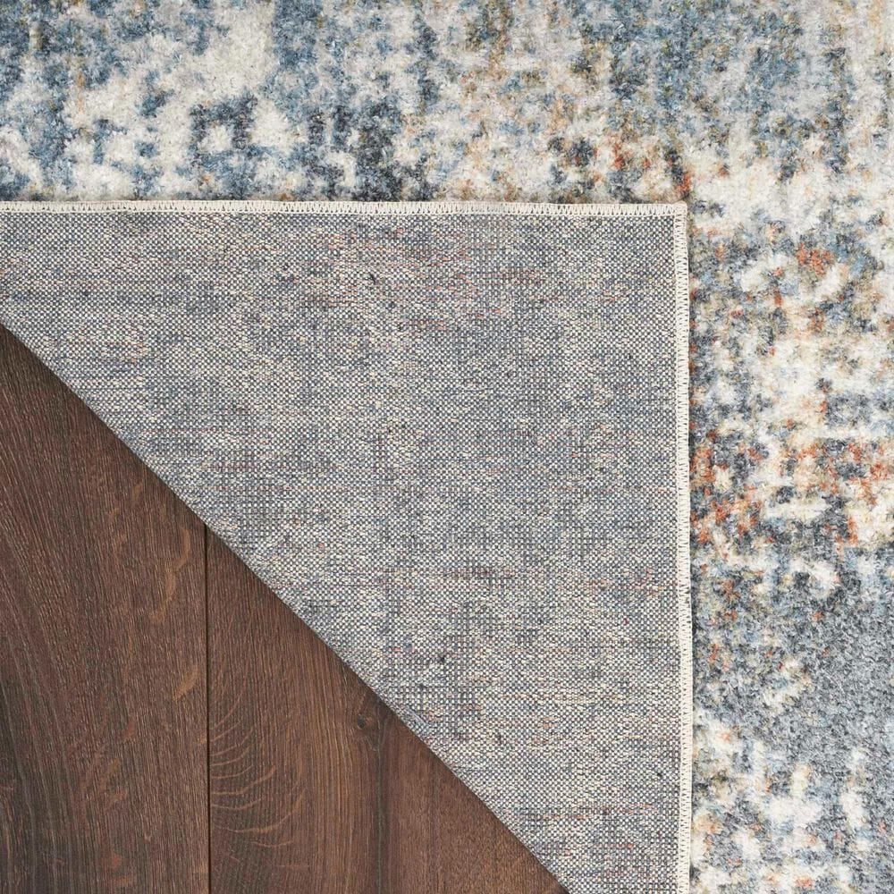 Nourison Astra Machine Washable Abstract 7&#39;10&quot; x 10&#39; Multicolor Area Rug, , large
