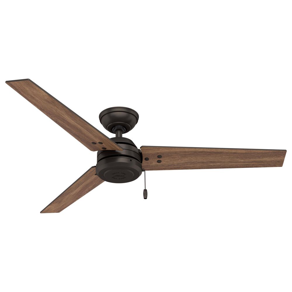 Hunter Cassisus 52&quot; Outdoor Ceiling Fan in Premier Bronze, , large