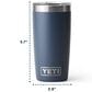 YETI Rambler Jr 10 Oz Tumbler in Navy, , large