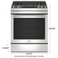 Maytag 30" Slide-In Gas Range in Fingerprint Resistant Stainless Steel, , large