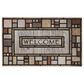 Karastan Doorscapes 45411"6" x 2"6" Multicolor Door Mat, , large