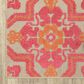 Oriental Weavers Cayman Sand and Pink 3"10" x 5"5" Indoor/Outdoor Area Rug, , large