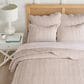 Levtex Martha 3-Piece King/Cal King Quilt Set in Taupe and White, , large