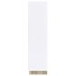 Pacific Landing Dalton 65" Bookcase in White and Brown, , large