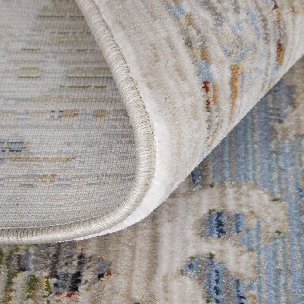 Feizy Melrose 5&#39; x 7&#39;6&quot; Beige and Multicolor Area Rug, , large