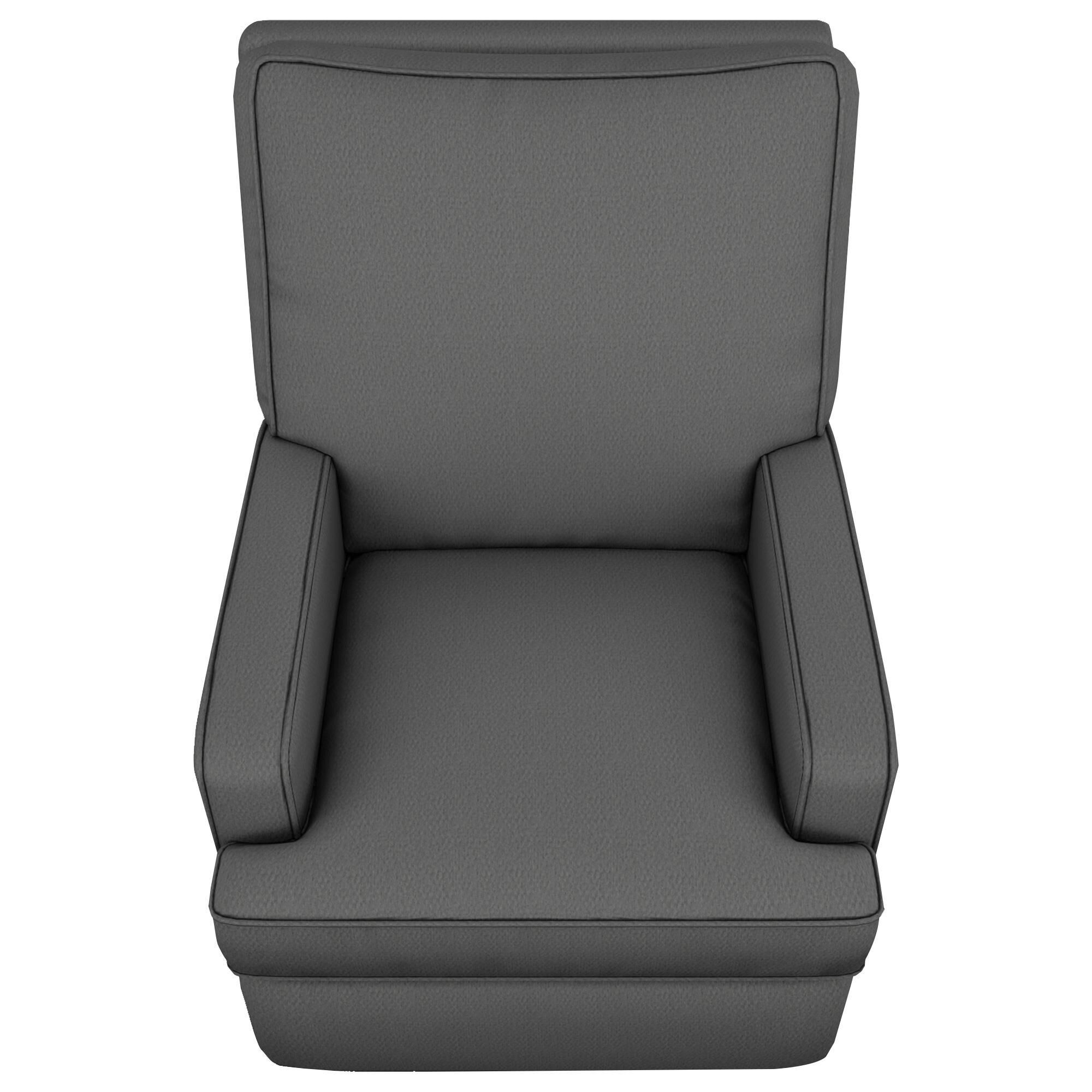 Best chairs kersey swivel clearance glider recliner in charcoal