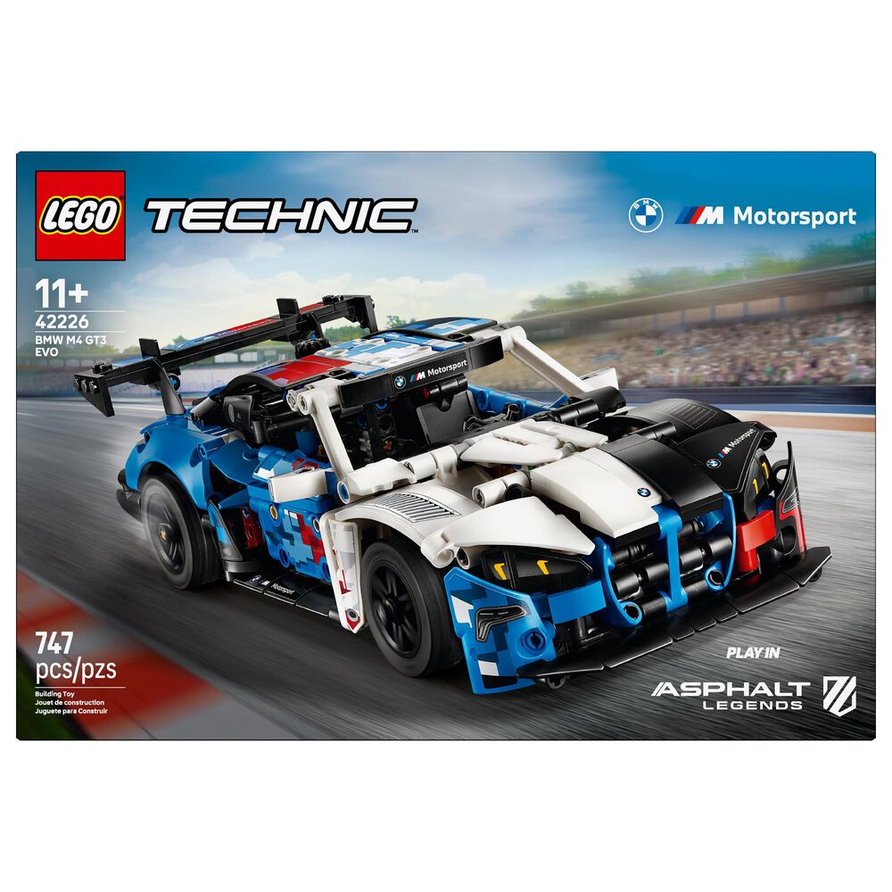 LEGO Technic BMW M4 GT3 EVO Race Car Building Set, , large