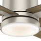Hunter Axial 52" Ceiling Fan with LED Light in Painted Pewter, , large
