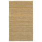 L&R Resources Natural Fiber 10" x 14" Green Area Rug, , large