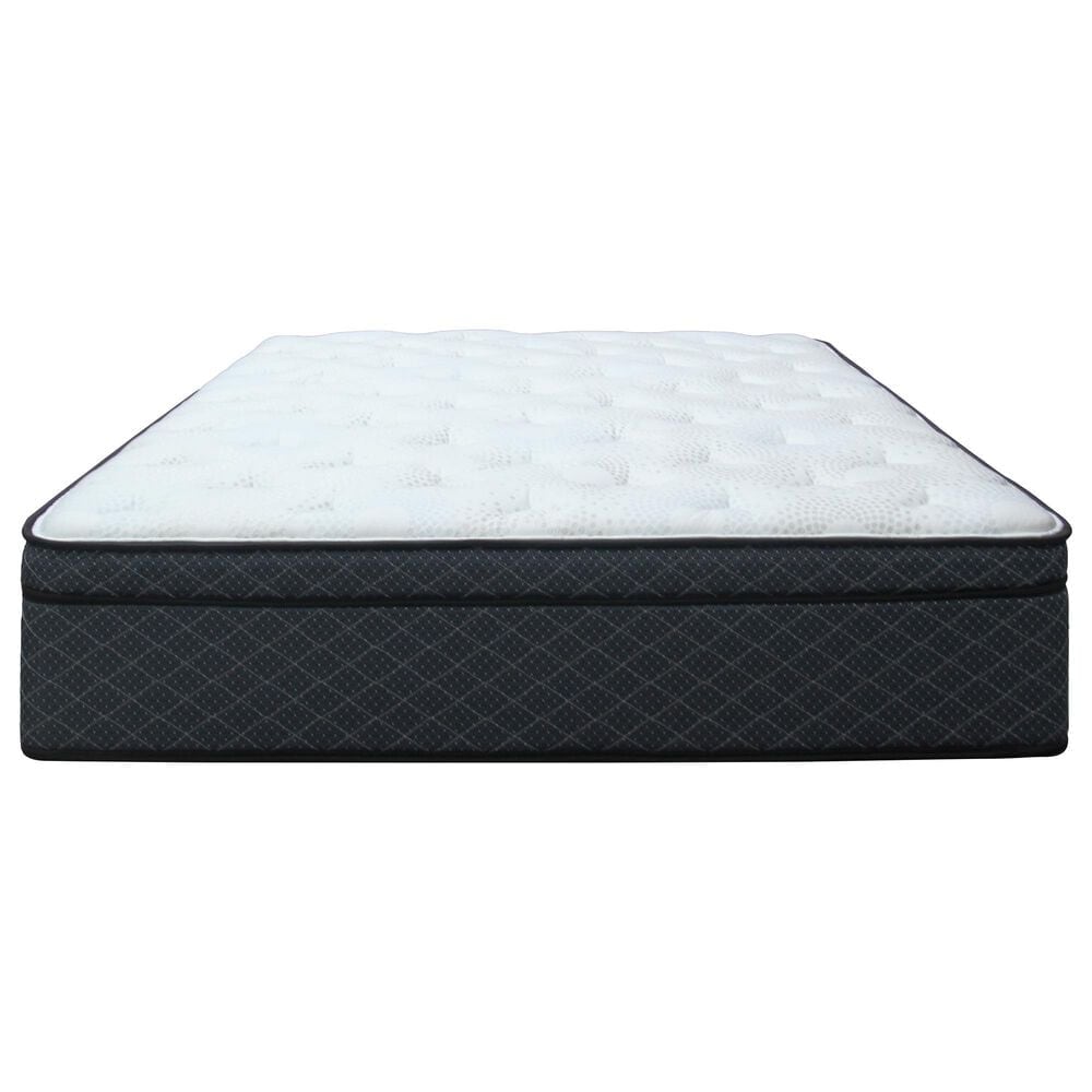 Sleeptronic Berkshire Oracle Plush Euro Pillow Top Queen Mattress, , large