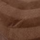 Rizzy Home 14" x 26" Swirl and Striped Down Filled Lumbar Pillow in Brown, , large