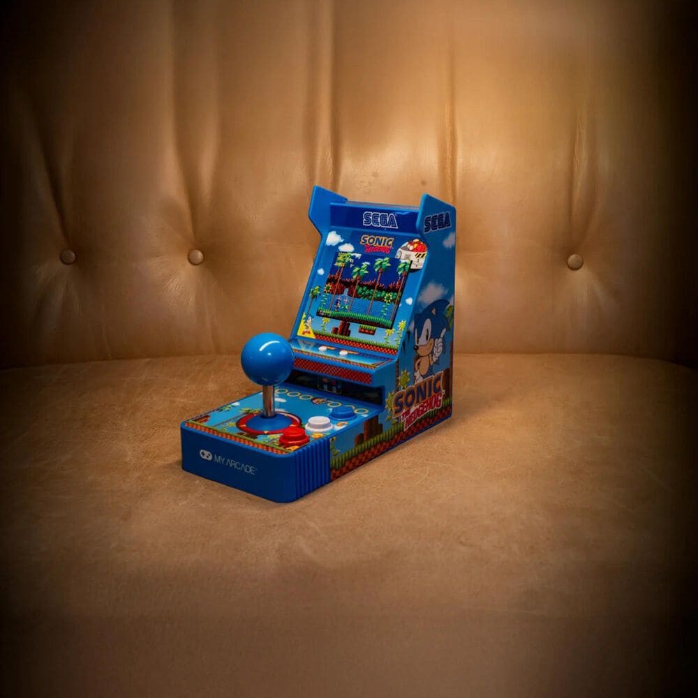 My Arcade Sonic The Hedgehog Joystick Player Portable Retro Arcade in Blue, , large
