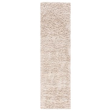 Safavieh August Shag AUG200D 2" x 13" Beige Runner, , large
