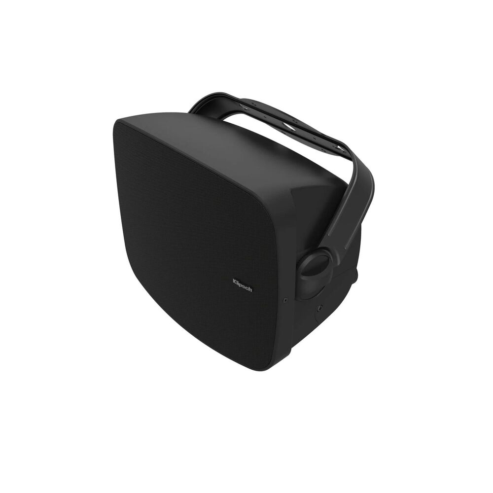 Klipsch 5.25&quot; Woofer Full-Range Indoor/Outdoor Mount Loudspeaker in Black - Pair, , large