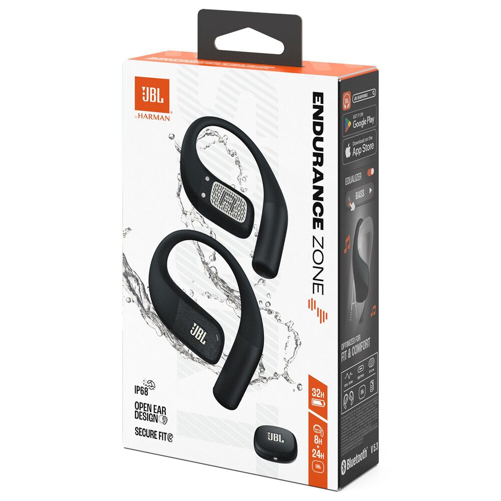 JBL Endurance Zone True Wireless Earbuds in Black, , large